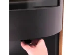 Panadero Bilbao Sandstein Korpus Schwarz Modern Große Scheibe 8Kw – Bild 3
