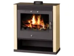 Victoria Kaminofen Rubin Creme mit 13 kW