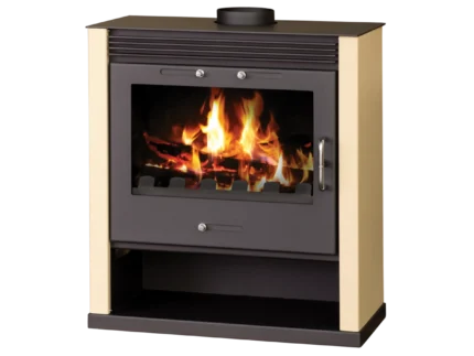 Victoria Kaminofen Rubin Creme mit 13 kW