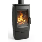 Plamen Gusskaminofen Gala Schwarz und 8 kW