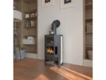 Victoria Kaminofen Taro F mit Backfach und 9,51 kW – Bild 3