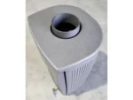 Plamen Gusskaminofen Gala Grau und 8 kW – Bild 3