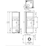 Kaminofen Fireplace Royal 6 kW