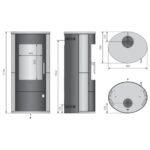Kaminofen Justus Austin 7 | 7 kW