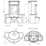 Kaminofen Justus Kaskade 2.0 | 6,5 kW