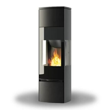 Kaminofen Jydepejsen Bella High Seitenglas 4,6 kW