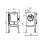 Kaminofen Morsoe 1412 | 5 kW