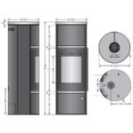 Kaminofen Oranier Arena Aqua 2.0 | 8,5 kW Wasserführend