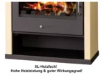 Victoria Kaminofen Rubin Creme mit 13 kW