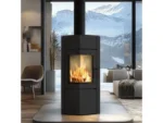 ILDNORD Eck-Kaminofen ODYN und 8 kW – Bild 2