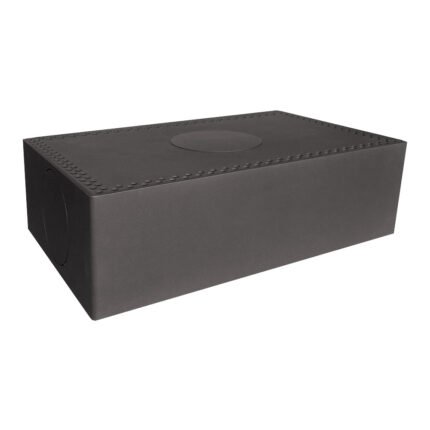 AUSTROFLAMM Aufsatzbox, Anschluss links, Kaminofen Dexter 2.0