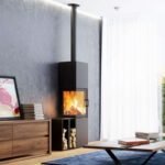 Kaminofen AUSTROFLAMM Slim 3.0 (5 kW) - Türanschlag rechts