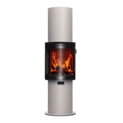 Kaminofen CERA Design faro (6,0 kW) - Champagner