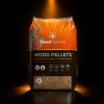 Palette Giant Flames Holzpellets 65 Säcke x 15 kg (975 kg)