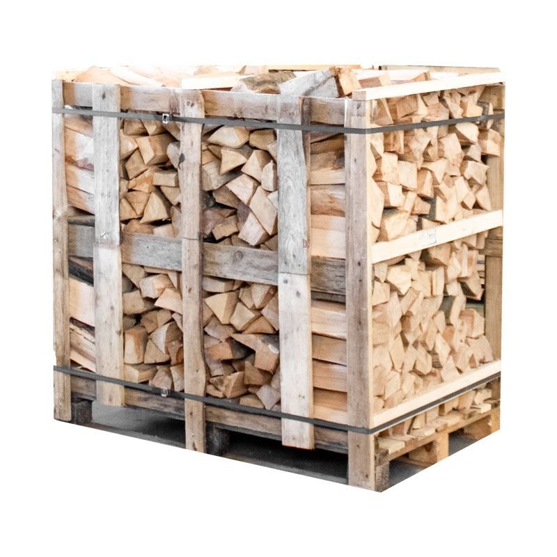 halve-pallet-beukenhout-schuin-transparant-light Halbe Palette kammergetrocknetes gespalten Buchen Brennholz 25 cm