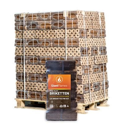 Pini Kay Briketts (NL) Palette 96 Säcke x 10 kg (960 kg)