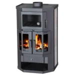 Victoria Kaminofen Taro 2F mit Backfach und 9,51 kW