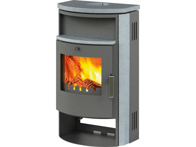 Accente Pamir 2.0 Kaminofen Naturstein Naturstein-Schwarz 6,7 kW