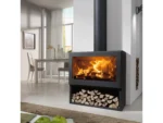 Panadero Fenix EcoDesign Kaminofen Stahl Schwarz 7 kW – Bild 2