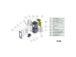 Panadero Alba EcoDesign Panor Kaminofen Stahl Schwarz 8 kW