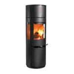 Aduro Kaminofen 9.7 mit Aduro Tronic Schwarz 8 kW Stahl EEK: A