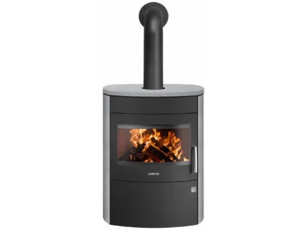 Justus Agero 2.0 Kaminofen Speckstein Schwarz-Grau 7 kW