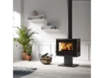 Panadero Loire 3V EcoDesign drei Kaminofen Stahl Schwarz 8 kW – Bild 2
