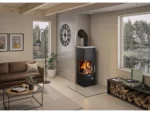 Justus Kaminofen Diego Wärme+ Schwarz 6 kW – Bild 2