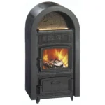 Wamsler Etna Kaminofen Gusseisen Schwarz 9 kW