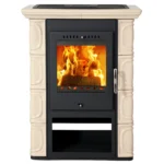 Thorma Augsburg Kaminofen Keramik Cappuccino 7 kW
