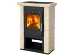 Thorma Augsburg Kaminofen Keramik Cappuccino 7 kW