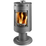 Thorma Andorra Kaminofen Stahl Grau 7,5 kW