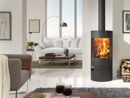 Panadero Ecodesign Kaminofen Stahl Schwarz-Metallic 7,4 kW