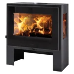 Panadero Toscane 3V Kaminofen Stahl Schwarz Metallic 8 kW