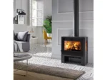 Panadero Toscane 3V Kaminofen Stahl Schwarz Metallic 8 kW – Bild 2