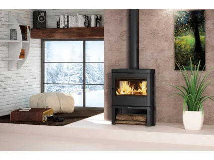 La Nordica Jennifer Gusseisen Schwarz 7,7 kW