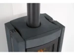 La Nordica Ester Kaminofen Naturstein Schwarz 8,2 kW mit Automatik