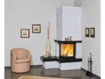 Hark Kaminofen Nebraska Bank Links Marmor Schwarz-Weiß 8 kW EEK: A+ – Bild 2