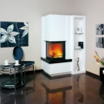 Hark Easy 500 Kaminofen Granit Schwarz 8 kW mit Automatik