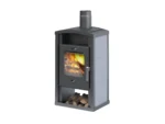 Accente Umea 4.0 GTS Kaminofen Granit Grau 6 kW