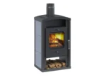 Accente Umea 4.0 GTS Kaminofen Granit Grau 6 kW – Bild 2