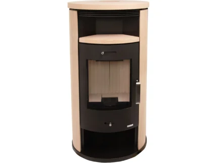 Accente Verona II Kaminofen 3.0 Sandstein Beige 7,5 kW