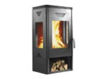 Wamsler Trion-H Kaminofen Stahl Grau 8 kW