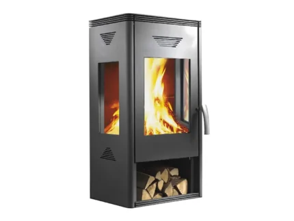 Wamsler Trion-H Kaminofen Stahl Grau 8 kW