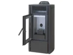 Rowi Pelletofen Stahl Schwarz 8,7 kW – Bild 4