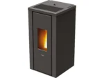 PEGASO Pelletofen Vera Stahl Anthrazit 7 kW mit Automatik – Bild 2