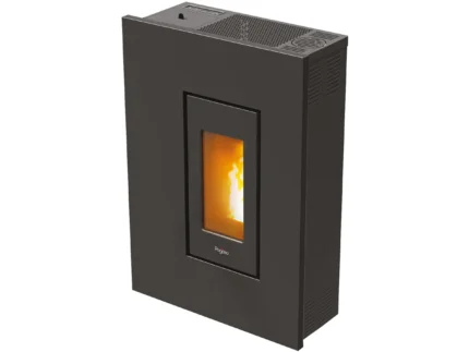 PEGASO Pelletofen Madison Stahl Anthrazit 5,3 kW mit Automatik