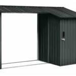 Floraworld Kaminholzregal mit Geräteraum