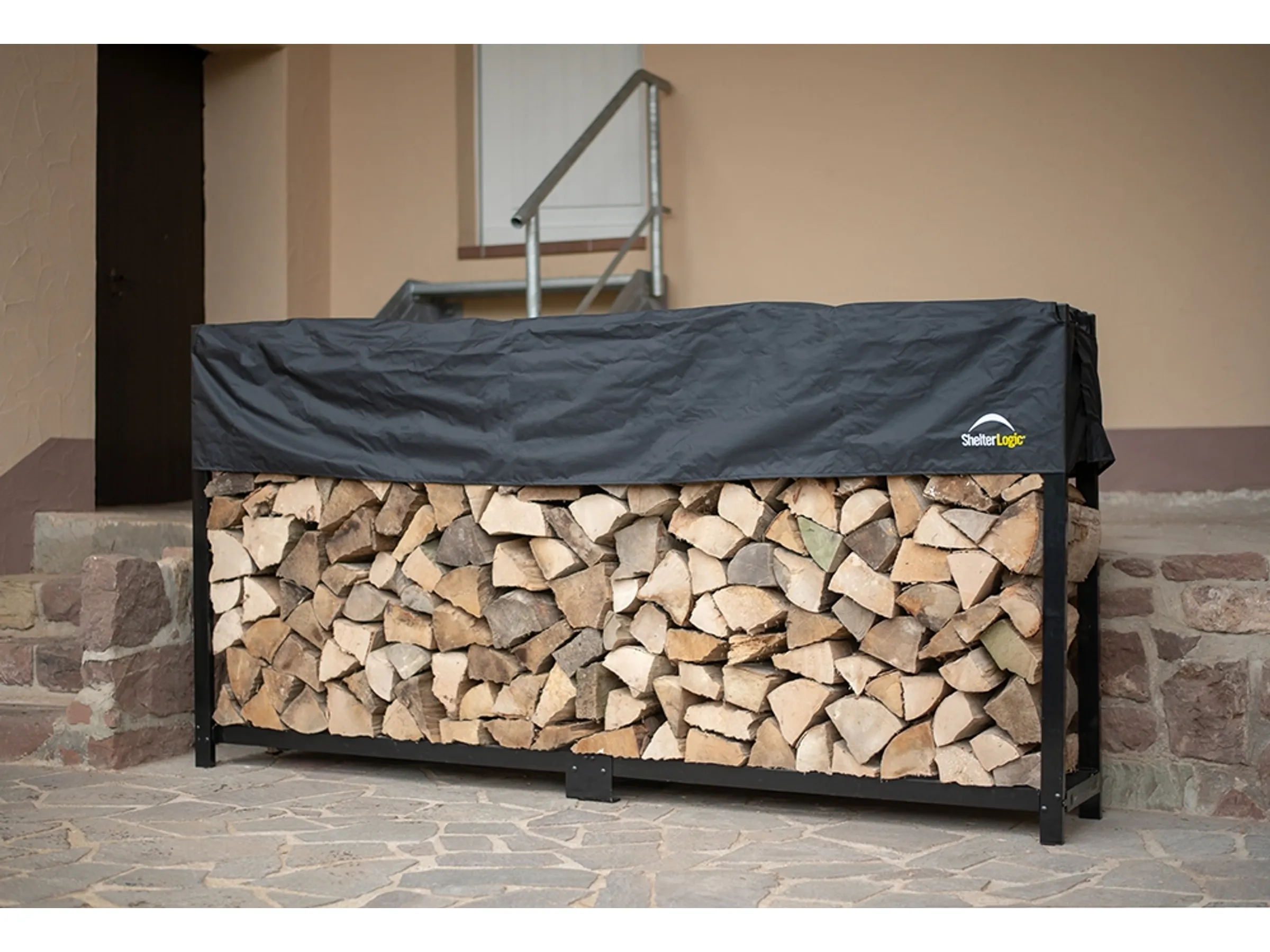 image - 2026-08-04T044623.763 ShelterLogic Kaminholzregal mit Wetterschutz 239 cm x 36 cm