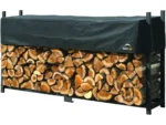 ShelterLogic Kaminholzregal mit Wetterschutz 239 cm x 36 cm – Bild 2